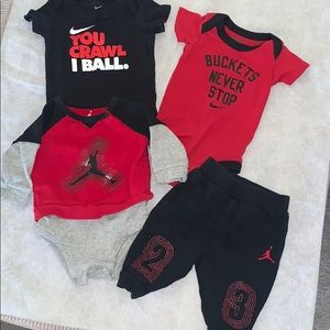 Nike and jordan set